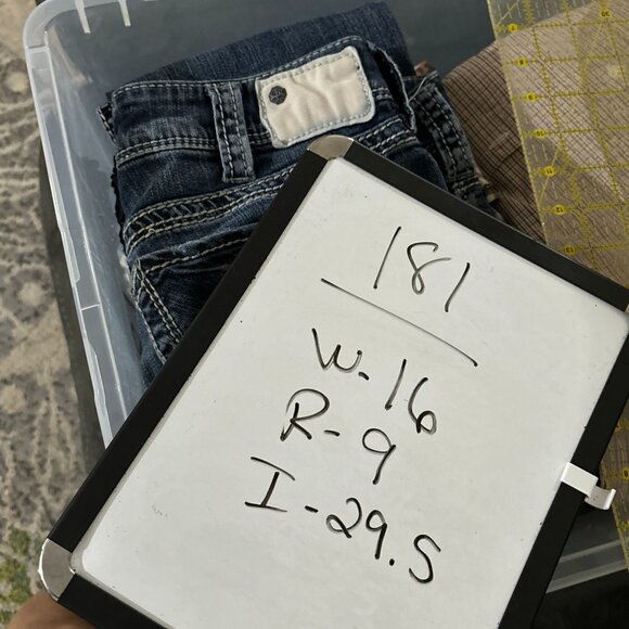 Silver Jeans Suki Mid Rise Straight Leg Denim Pant Distressed Medium Wash 32" - Picture 13 of 13